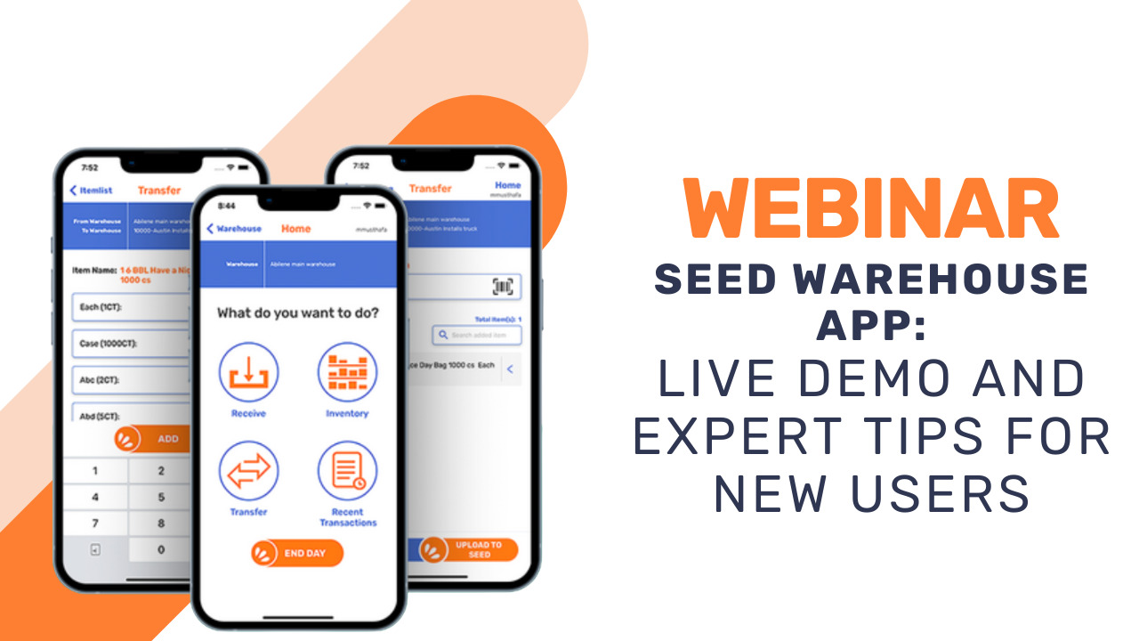 Seed Warehouse App: Live Demo