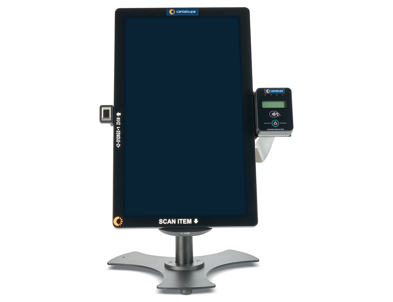 Go MiniX Max with biometric scanner, camera and card reader.